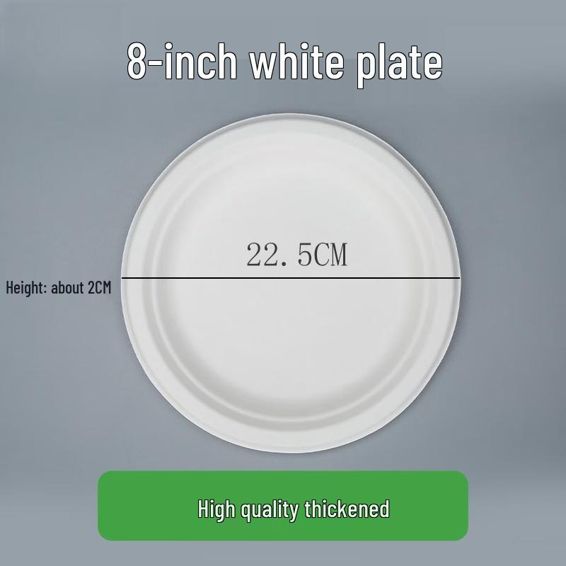 Disposable Round Paper Plates
