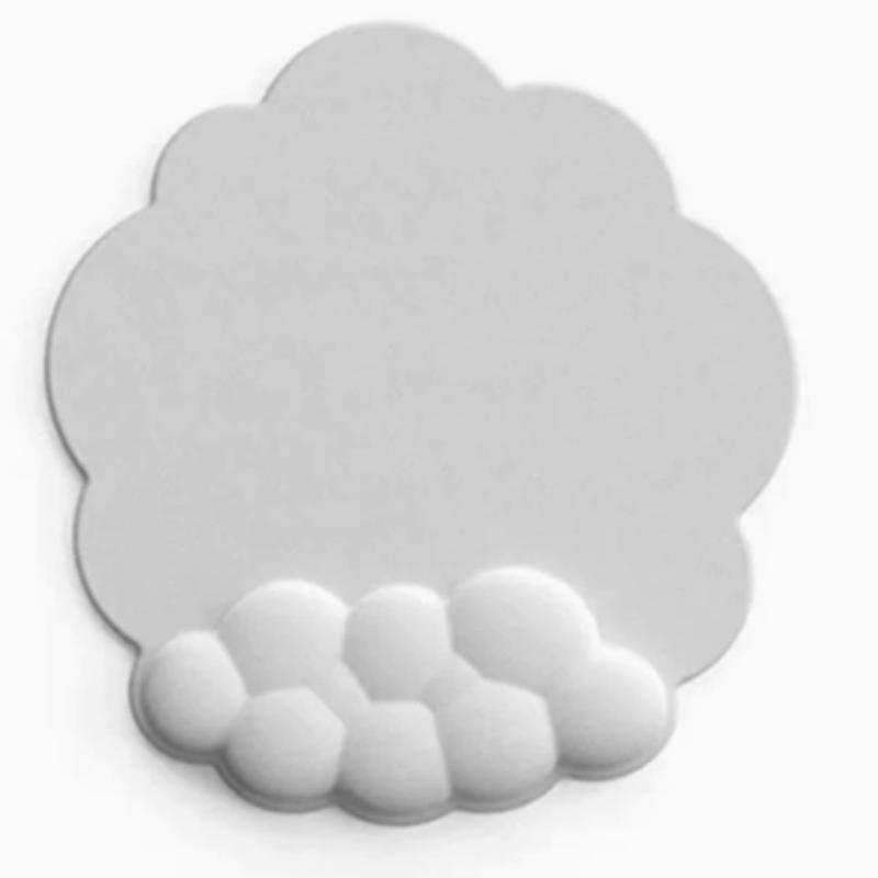 Keyboard Cloud Wrist Rest Memory Foam Keyboard Palm And Rubber Base Rest Ergonomic Keyboard Pad Wrist Support For Pain Relief Mo