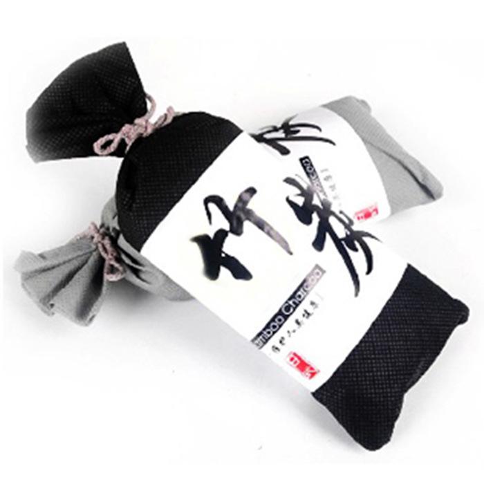 Japanese Bamboo Charcoal Air Purifying Bags, 100g - Odor-Absorbing Car Supplies