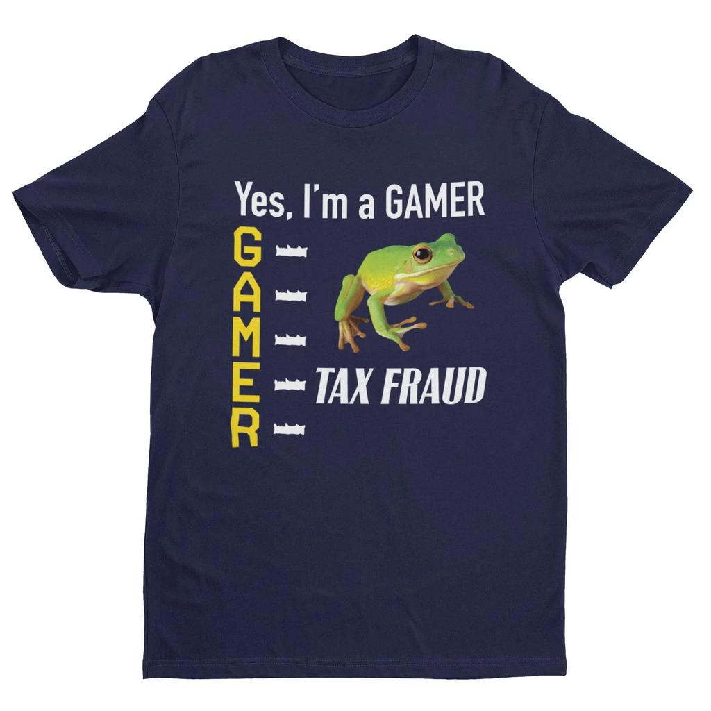 Tax Fraud Gamer Meme Shirt Funny Unisex Tshirt Short Sleeve Bella Canvas Tee Weird Shirt Funny Shirt Cringe Shirt