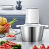 Wireless Electric Food Chopper USB Charging 2 L Automatic Food Processor Stainless Steel Large Capacity Meat Mincer Baby Food