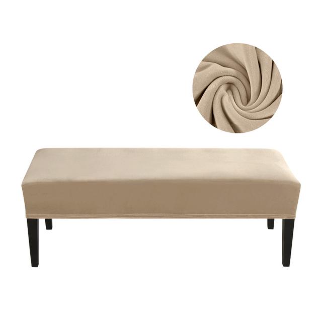 Velvet Dining Chair Cover Rectangular Thick Non -Slip Removable And Machine Washable Durable Durable Useful Durable