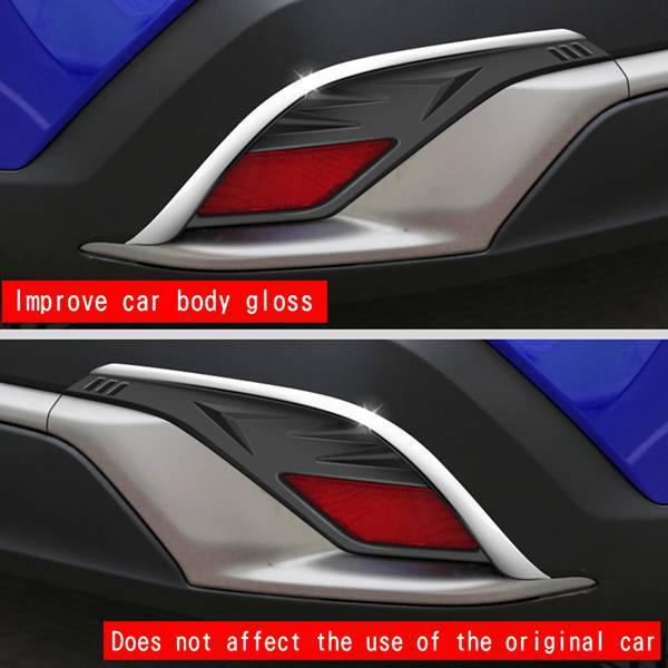 Toyota Corolla Cross Rear Fog Light Eyebrow Trim (2020-2021 Models)