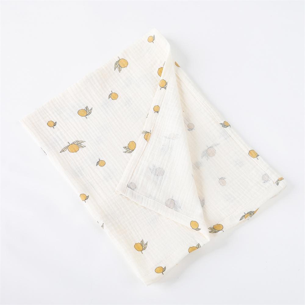85*65cm Muslin Squares Baby Swaddle Blanket Newborn Diaper Bedding Cotton Stroller Blankets Infant Nap Cover