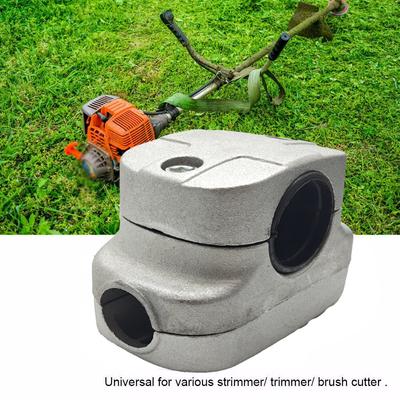 Abrazadera de Manillar Universal para Desbrozadora Aluminio Fijo Soporte Herramientas Cortacésped Alta Dureza Anti-erosión Herramienta Desbrozadora