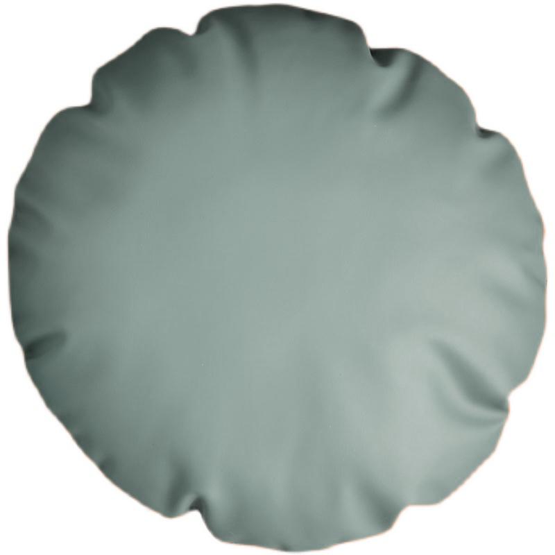 

Чехол для диванной подушки в японском стиле, круглая напольная подушка из искусственной кожи, подушка для медитации, татами, пуф для спинки окна эркера 40cm Cushion Cover