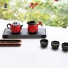 Land Treasure Ceramic Kung Fu Tea Set