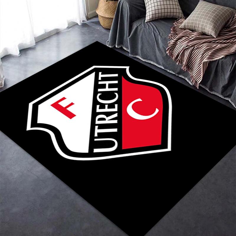 2025 Nuovo Tappeto f c utrecht per Soggiorno Camera da Letto Casa Decorazione Divano, Tappetino Antiscivolo per Giochi Bambini42