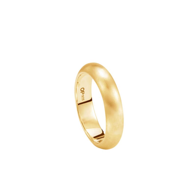 OURPIERRE JOLLY RING MATT VERMEIL