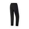 Li Ning Fitness Series Solid Color Mid-Rise Versatile Breathable Straight-Leg Sports Pants Women bottoms Black AYKV356-3