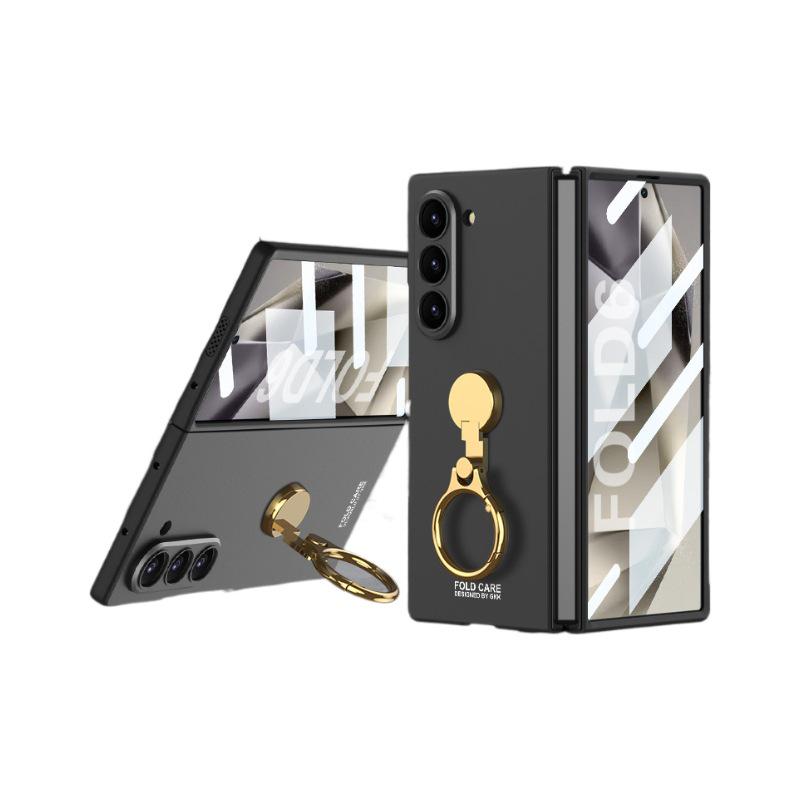 Schlanke faltbare Hülle mit Fingerring für Samsung Galaxy Z Fold6