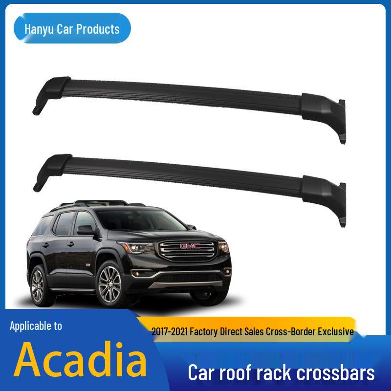 Acadia Aluminum Alloy Roof Rack Cross Bars (2017-2021) чёрный