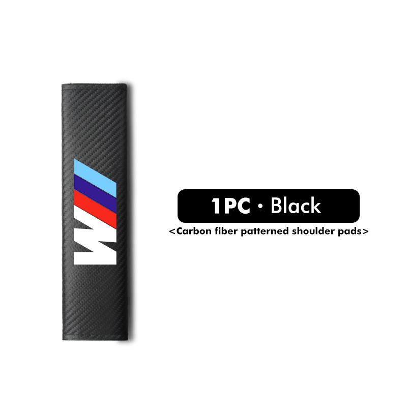 Carbon Car Seat Belt Cover Shoulder Protector Accessories For BMW M 1 3 4 5 6 7 Series X1 X3 X4 X5 G20 G38 F48 E36 E39