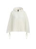 Adidas PRIVE Light Woven Jacket JH076 Wonder White Loose-Fit Women's (HC2499) J/L