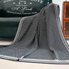 Aircraft Aviation Blanket Air Conditioning Blanket Office Sofa Nap Blankets Four Season Universal Knitted Blanket Nordic Style Bed Decoration Cover