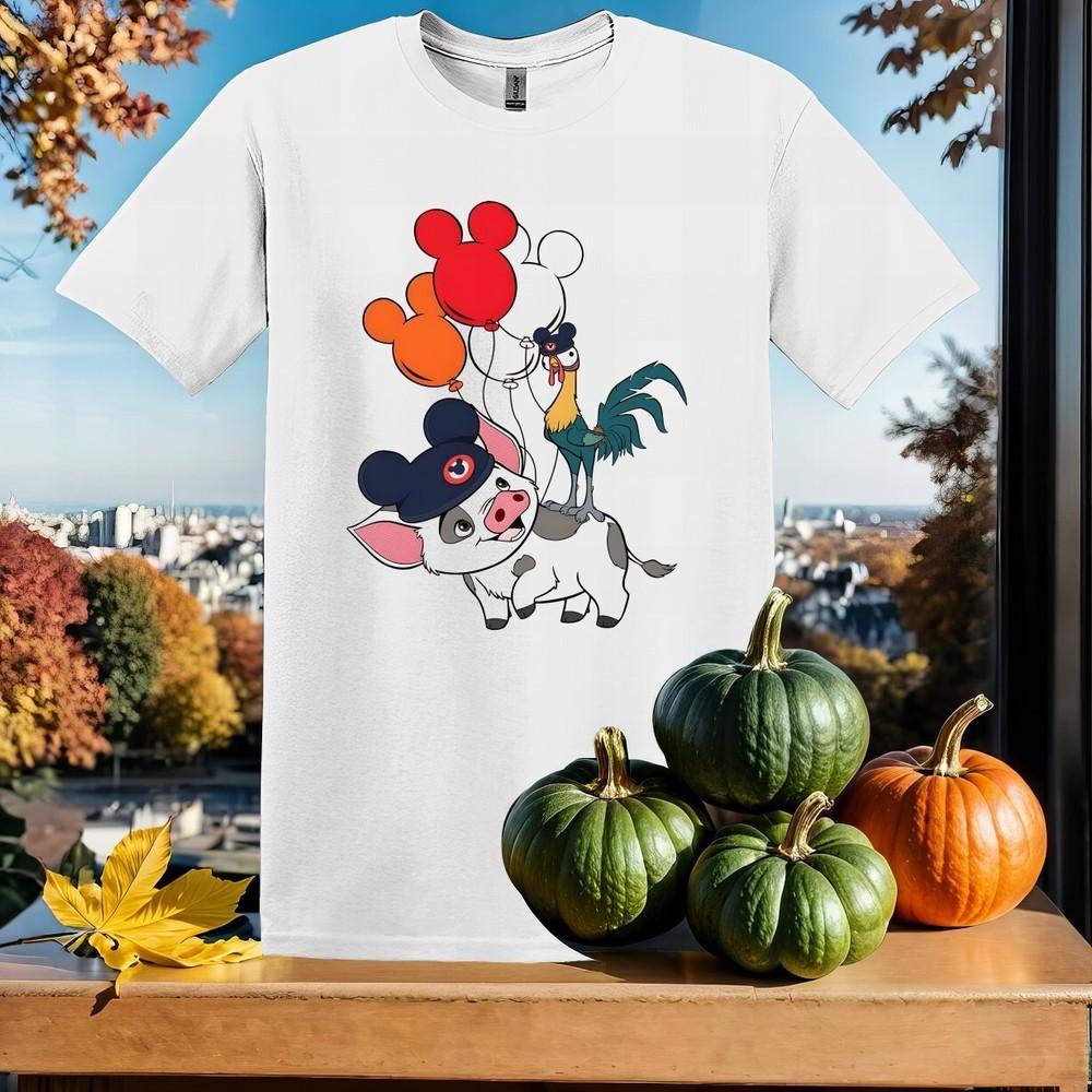 

Hei Hei And Pua Costume T-shirt Kids Hoodie Men Women Unisex Tshirt SX22 M