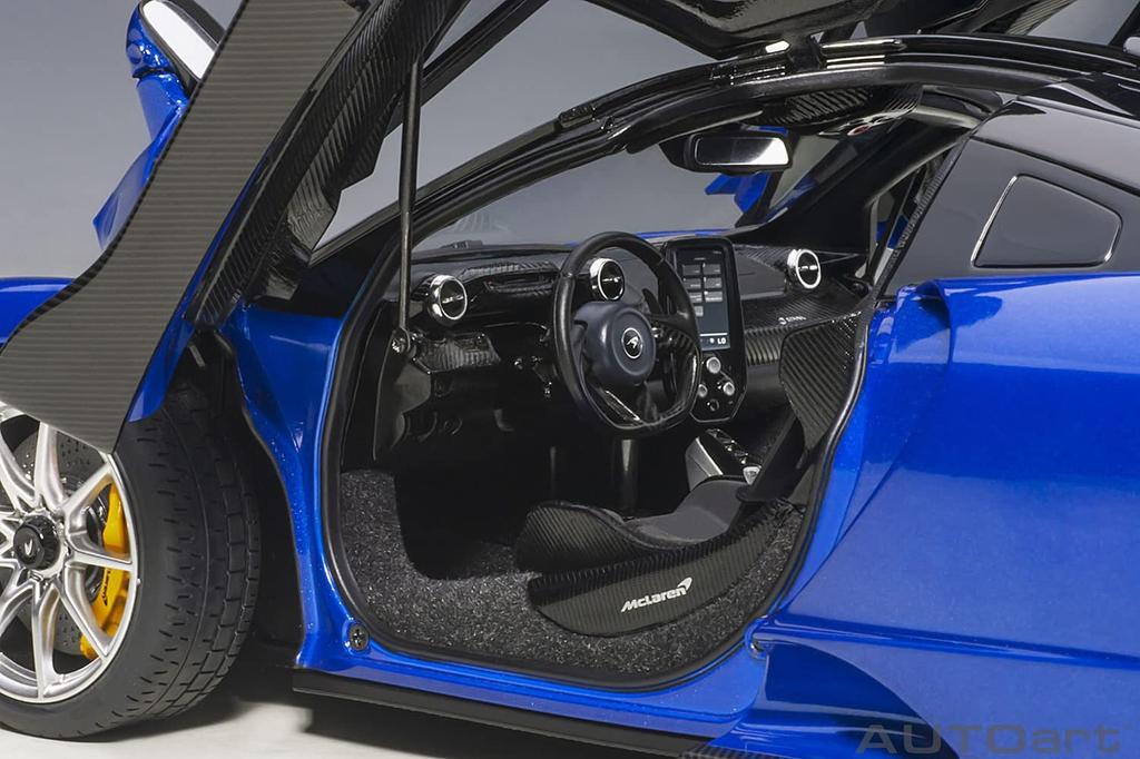 AUTOart McLaren Senna Metallic Blue Finished Product 76079 1/18