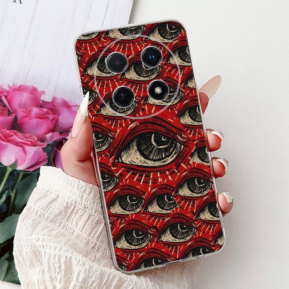 For Huawei Nova 13i 12i Case Cute Animal Tiger Lion Dragon Cartoon Phone Cover On Nova13i Nova12i Soft Silicone Clear Coques