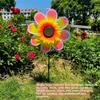 Multistyles Rotating Sunflower Wind Spinner Large Turntable Windmill  Outdoor Party Picnic Decor