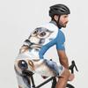 Men's Short Sleeve Cycling Jersey - 2025 Design, Quick-Dry, Breathable, Printed Top for Summer Road Biking