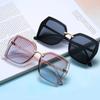 Ladies Driving Polarized Sunglasses Trendy Sunglasses Fashion Retro Large Frame Sunglasses Black Frame Uv400
