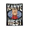 Kanye West Blanket Fleece Spring/Autumn Cute Bear  Multifunction Lightweight Throw Blanket for Home Bedroom Quilt