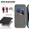 For iPhone 14 Pro Max Case Compatible with MagSafe RFID Blocking Card Holder Leather Phone Cover