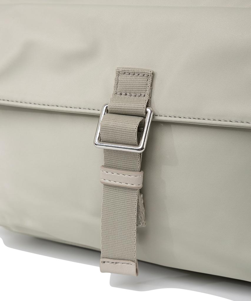 Fallett Clasp Shoulder Bag Light Khaki