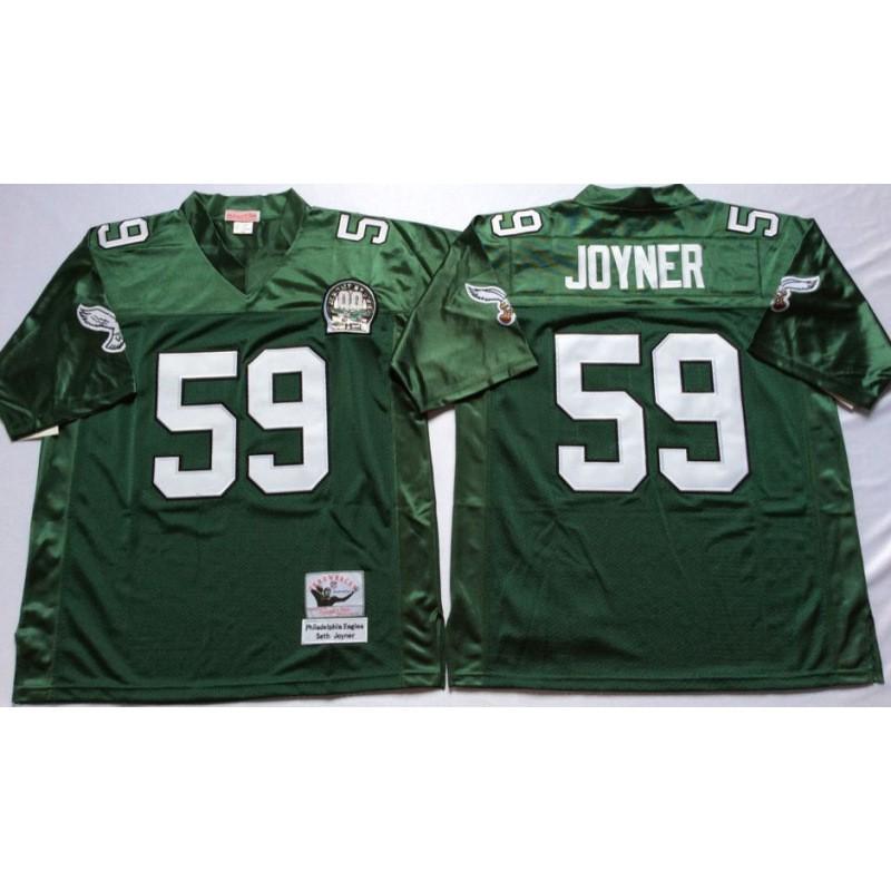 Philadelphia Eagles NFL Legend 12 Vintage Rugby Jersey Embroidered Fan Apparel Men