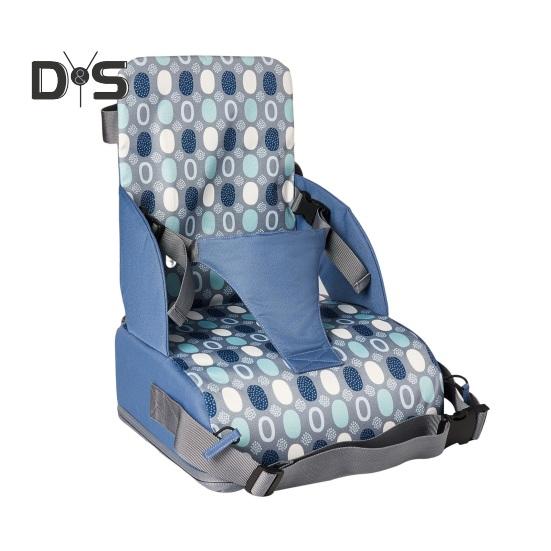 Fotelik dla malucha, oddychający, kuchenny fotel z oparciem, regulowanymi paskami i poduszką, przenośny stół jadalny, podwyższone siedzisko dla rodziny