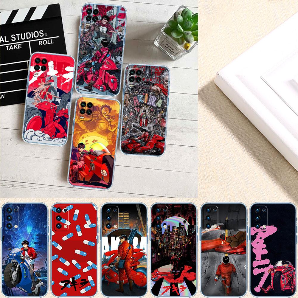 LO2 Akira Anime Weiche durchsichtige Handyhülle für Samsung Galaxy A04 A04S A14 A23 A34 A54 M23 M33 M52 M53