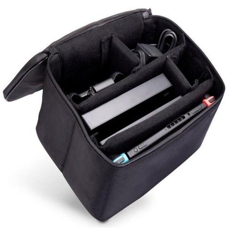 Bolsa de almacenamiento portátil de EVA, funda protectora de gran capacidad, bolsa de transporte compatible con Nintendo Switch