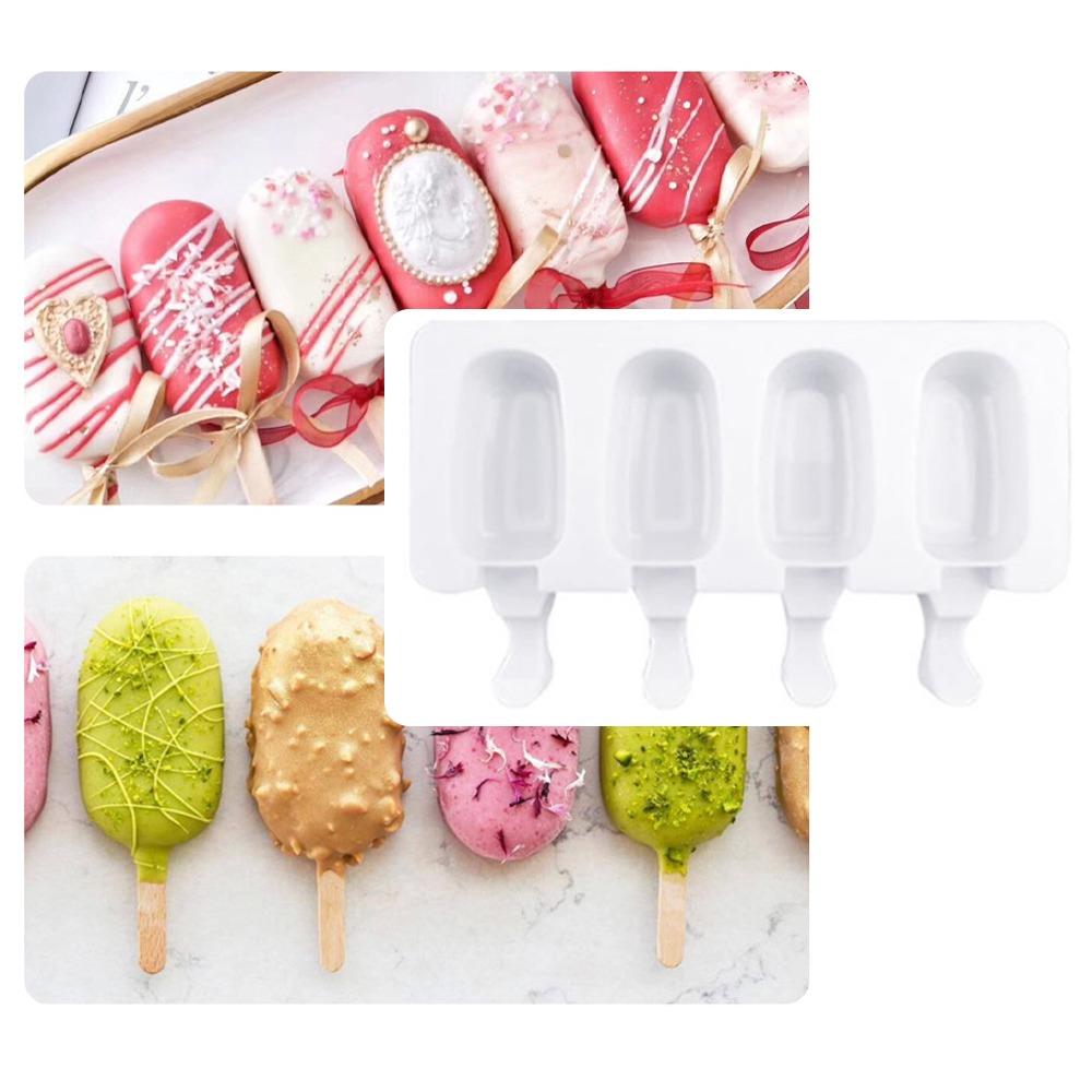4/8 zelle Magnum Silikon Form Eis Form Popsicle Maker Form Eis Tablett