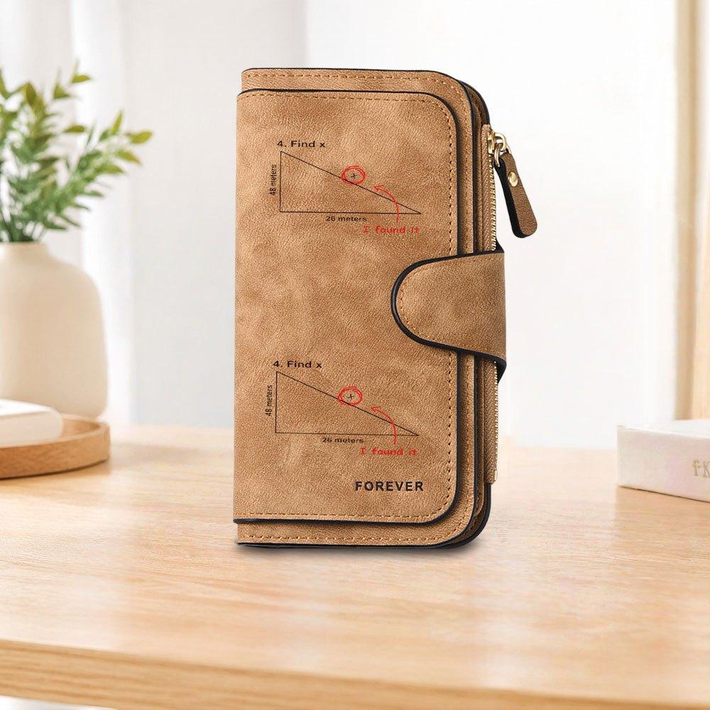 Unisex Football Print Long Zipper Wallet Large Capacity Card Holder Stylish Zippered Coin Purse Durable Daily Use Clutch Bag Perfect Birthday Holiday