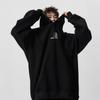 Versatile Hooded Sweatshirt for Men, Autumn Couple Hoodie, High Street Printed Casual Jacket