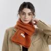 Minimalist Solid Color Knit Scarf Women Men Winter Warm Lightweight Unisex Neck Warmer Fashionable Everyday Accessory