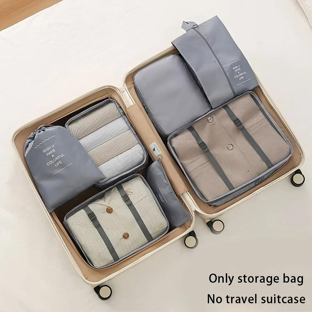 Travel Set Storage Bags Clothes Digital Toiletries Shoes Organizer bag Student Dormitories Clothing Sorting Bags Packing Cubes