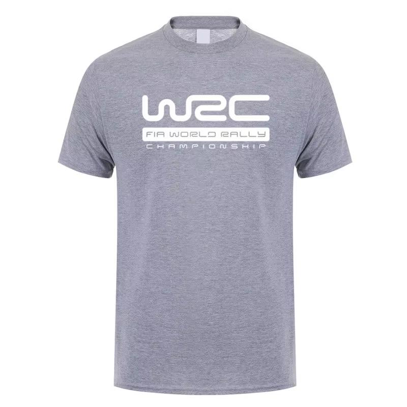 

2025 new model World Rally Championship WRC T Shirts Fashion Men Summer Short Sve Mans T Shirt Printed Round Neck Loose C 2XL