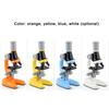 Children Biological Microscope Microscope Kit Lab LED 100X-400X-1200X Home School Science Educational Toy Gift For Kids Child 's