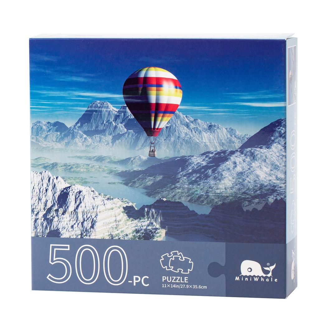 New High-Quality Puzzle 1000 Paper, Landscape City Oil Painting Puzzle 1000 Pieces
