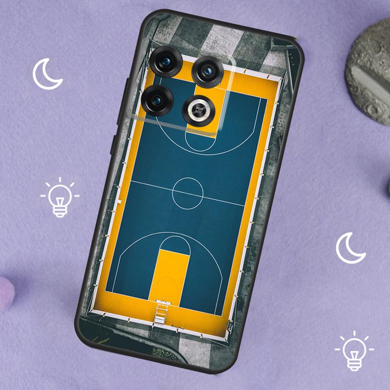 Basketball Case For OnePlus 10T 8T 10R 12R 13R 13s 13 12 11 9 Nord 5 CE 2 3 4 Lite N10 N20 N30 Cover