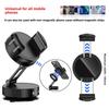 Zinc Alloy Vacuum Adsorption Mobile Phone Car Support Frame Car Navigation Bracket Suction Cup Bracket