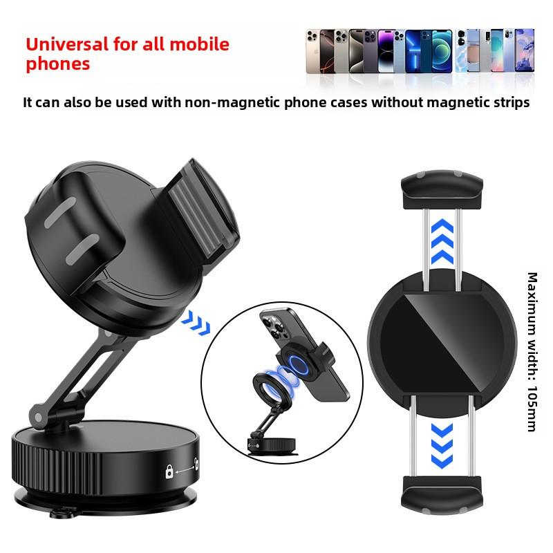 Zinc Alloy Vacuum Adsorption Mobile Phone Car Support Frame Car Navigation Bracket Suction Cup Bracket