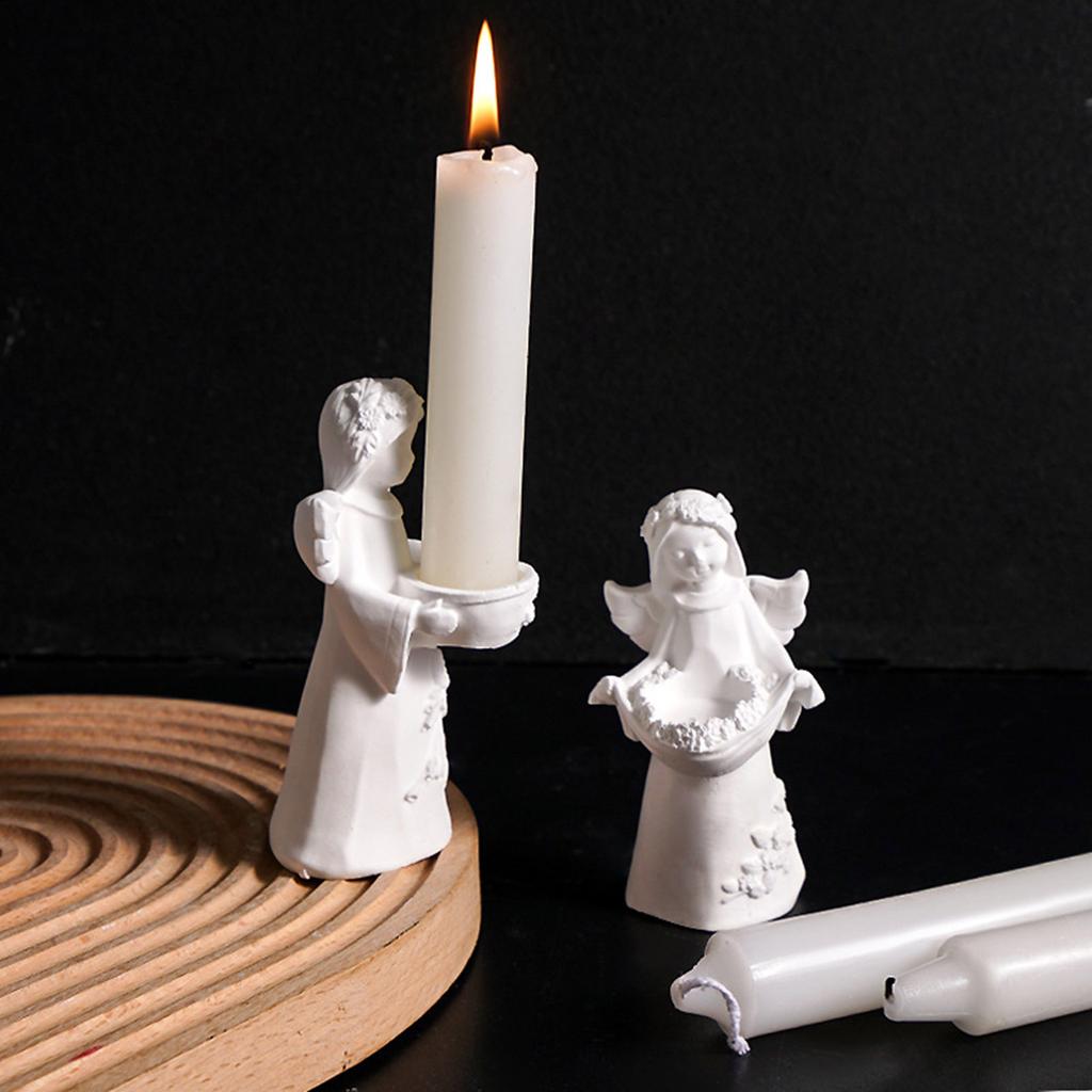 Figurinen Engelhaftes Robustes Silikon Squeeze Form Set Bastelbedarf für Kinder Kreativität und Heimdekorationsverbesserung