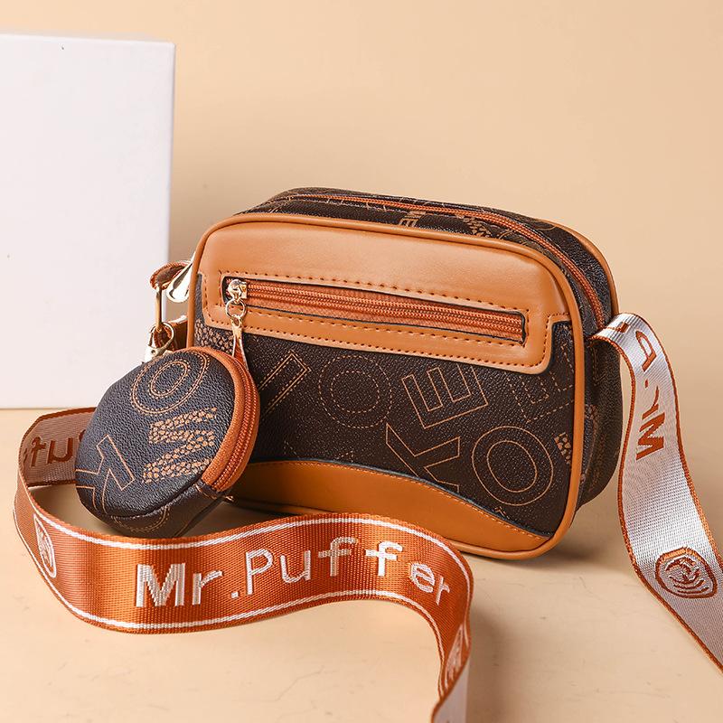 

Модная сумка для мамы среднего возраста, Универсальная одноплечевая сумка-кроссбоди, Квадратная сумка большой вместимости