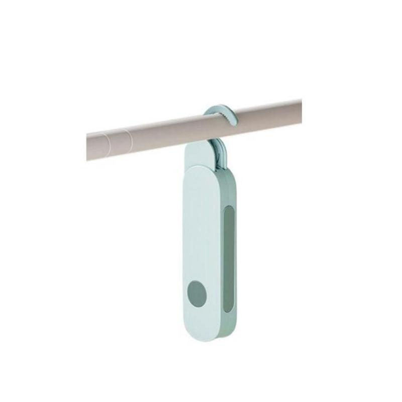 Folding Clothes Hanger Travel Hangers Ultra Light Portable ABS Clothes Hanger Anti Slip Load-bearing Strong Home Outdoor Essential Suitable for Travel