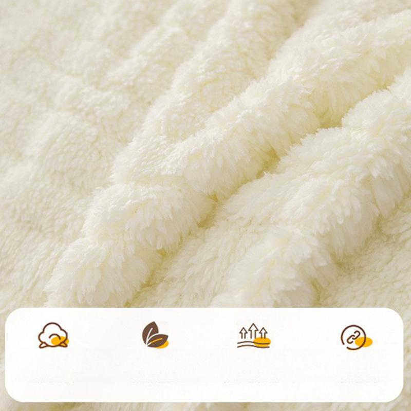 Lambswool Sofa Cover Cloth Ins Style All Winter Sofa Cover Anti-Scratching Cushion Four Seasons Universal Thickening