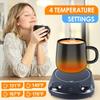Warmer Fast 4 Temperature Settings Auto Off Electric Cup Heating Coaster for Coffee Milk Ceramic Mug Teacup
