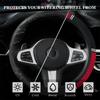 NEW Car steering wheel cover splicing ice silk breathable non-slip no inner ring elastic elastic handlebar cover