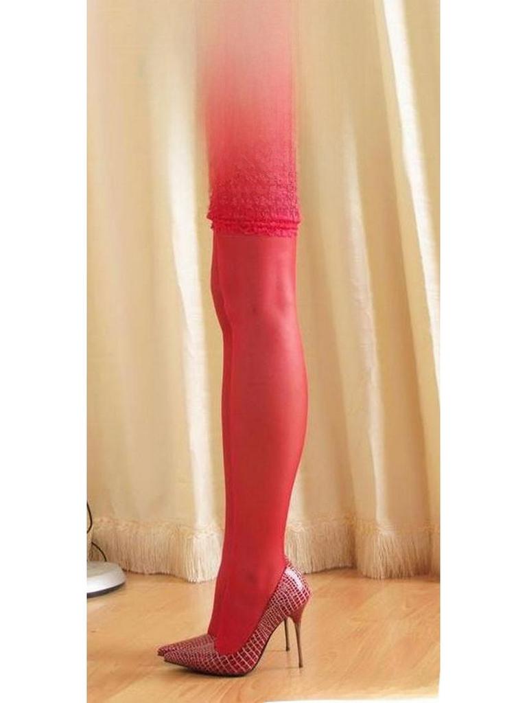 Sizzling Lace Stockings - Sexy Long Tube with Four-Bone Design